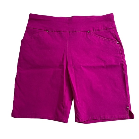 INC International Concepts Women's Mid-Rise Pull-On Purple Shorts - Size 8 - Picture 3 of 10